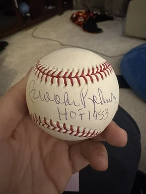 BROOKS ROBINSON Autographed Signed Major League Baseball ORIOLES - Image 1 of 3