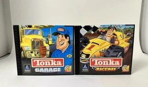Tonka PC 2 Game Lot CD ROM Garage / Raceway Windows 95/98 Tested and Working! - Picture 1 of 3