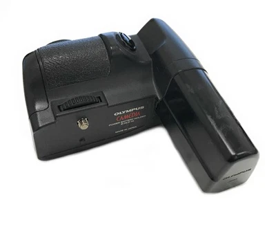 Soporte de batería externo Olympus B-HLD10 con paquete de polímero de litio B-12LPB Foto 1 de 4