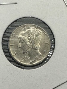 1926 D Dime BU - Picture 1 of 9