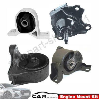 Engine Motor & Trans Mount Set 4PCS 01-05 for Honda Civic/Acura EL 1.7L for Auto - Image 1 of 4