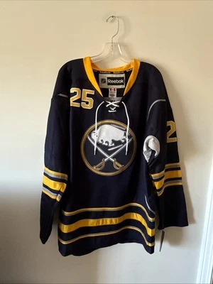 Camiseta deportiva para hombre Reebok Buffalo Sabres Mikhail Grigorenko #25 2012-15 #25 talla 54 nueva con etiquetas Foto 1 de 4