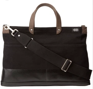 JACK SPADE Dipped Canvas York Aktentasche Messenger Bag Distressed Hipster Schule - Bild 1 von 11