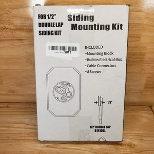 Kit de Montaje Revestimiento 1/2" Doble Vuelta - Caja Eléctrica, Conectores y Tornillos - Imagen 1 de 3