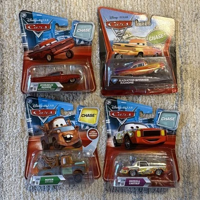 Disney Pixar Cars Chase Lot - Ramone X2, Mater, Darrell Cartrip - Image 1 of 4