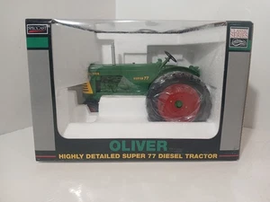 SpecCast Oliver Super 77 Diesel Narrow Front Tractor With Red Rims #SCT 241 1/16 - Bild 1 von 11