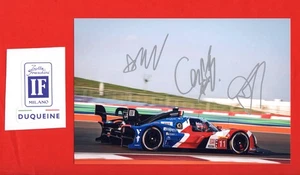 FOTO cm 13x19 signiert ISOTTA FRASCHINI Tipo 6 LMH-C #11 WEC PROLOG KATAR 2024 - Bild 1 von 2