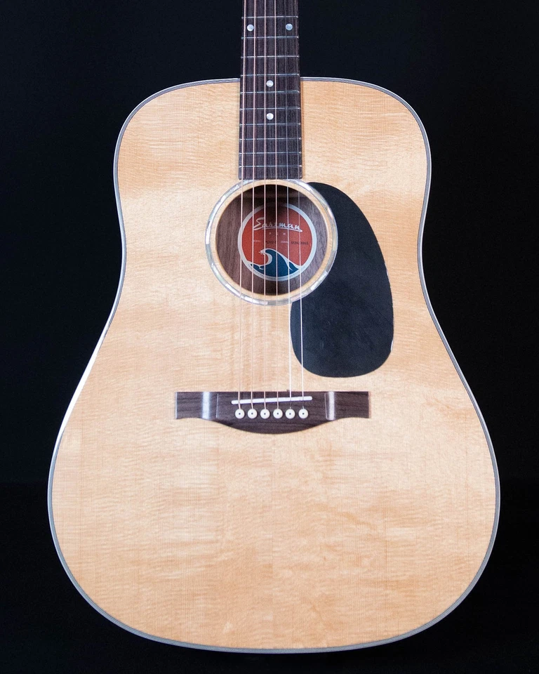 Eastman PCH2D, Tampo de abeto Sitka sólido de cura térmica, parte traseira de pau-rosa laminado e - Imagem 1 de 4