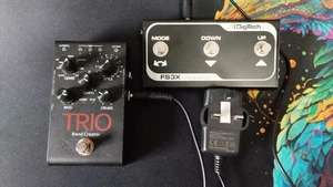 Digitech Trio Band Creator Pedal with FS3X Footswitch - Picture 1 of 1