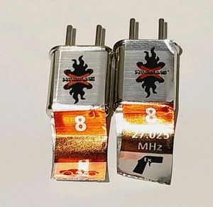 RADIO SHACK REMOTE CONTROL XMODS CRYSTAL SET #8 BROWN RED ~FULLY TESTED WORKING - Picture 1 of 1
