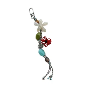 Creative Resin Flower Pendant Retro Style Jewelry Accessory Creative Daily Use - Afbeelding 1 van 11