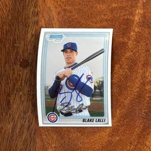 Blake Lalli Autographed 2010 Bowman Chrome Prospects Signed Card #BCP145 - Cubs - Picture 1 of 2
