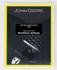 John Deere XUV 825i Gator Technical Service Repair Shop Manual - TM107119 - Picture 1 of 3