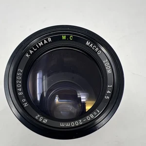 Kalimar M.C. Macro Zoom 80-200 mm f/4.5 Teleobjektiv Minolta MD Mount Japan - Bild 1 von 6