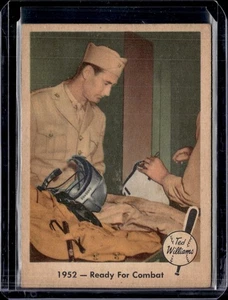 1959 Fleer Ted Williams #46 1952 Ready For Combat (HOF) VG-EX - Picture 1 of 1