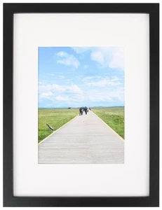 11x17 Zoll Bilderrahmen Schwarz Wandbehang Fotorahmen für Home Office Deko - Bild 1 von 9