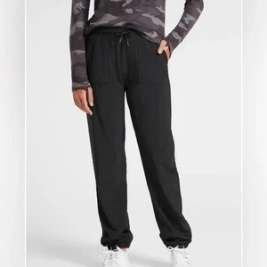 Athleta Mädchen Jogginghose schwarz gefüttert Taschen Größe XXL/16 - Bild 1 von 6