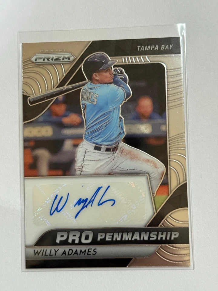 2020 Panini Prizm Pro Penmanship Willy Adames  - Image 1 of 2
