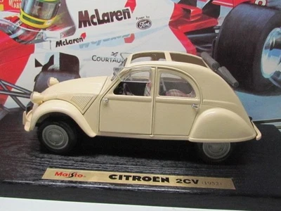 MAISTO - CITROEN 2CV (1952) - 1:18 SCALE MODEL CAR — 第 1/4 张图片