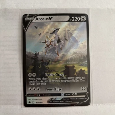 Arceus V SWSH204 SWSH: Sword & Shield Promo Cards Holo - Image 1 of 2