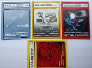 Vintage4 magazines ATARI computers 1981s Atari A.N.A.L.O.G.: V1, # 1,2,4,6 - Afbeelding 1 van 2