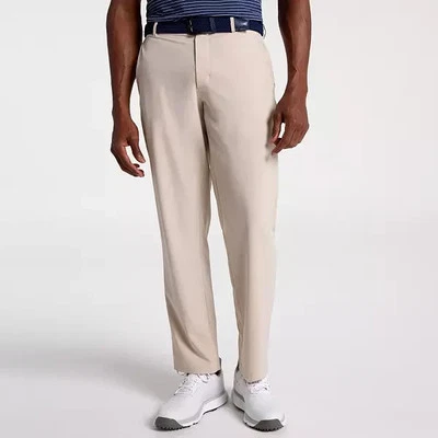 Walter Hagen Big & Tall Mens Ivory Perfect 11 Straight Golf Pants Size 38x36 NWT - Image 1 of 4