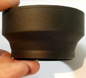77mm Rubber Collapsible Lens Hood Shade for telephoto - Picture 1 of 7