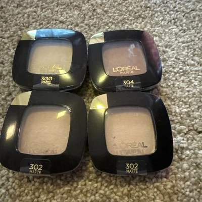 L'Oreal~Lot of 4 Colour Riche Single Eyeshadow #300, 302, 304 - Image 1 of 2