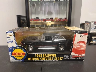  Ertl Black 1968 Baldwin Motion Chevelle SS427 1: 18 压铸 2500 件 1 件 — 第 1/3 张图片
