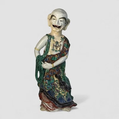 Figura grande antigua china de porcelana 14" Foto 1 de 4