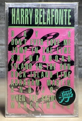 Harry Belafonte Day O & Other Hits Cassette 1990 RCA/BMG 2082-4-R NEW SEALED - Image 1 of 3