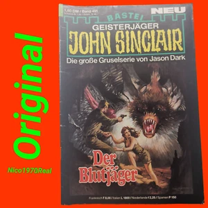 J Sinclair - Heft Nr 491 - Der Blutjäger - 1. Auflage - #B/3-HoKi4 - Bild 1 von 3