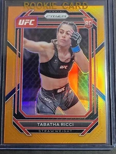 Tabatha Ricci rookie card UFC  Orange /99 pop 1 on ebay. 🔥Centering 🔥 - Picture 1 of 5