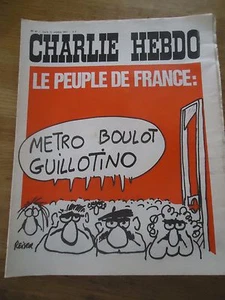 CHARLIE HEBDO N°47 PEUPLE FRANCE GUILLOTINE REISER 11 oct 19711 - Picture 1 of 1