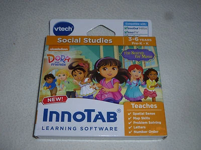 NEW IN BOX INNOTAB VTECH GAME NICKELODEON DORA AND FRIENDS 3-6 YEARS NIB - Image 1 of 2
