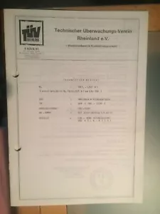 TÜV-Gutachten Gesamtbericht Escort II 1976 BBS Rad 8x13 Top - Bild 1 von 2