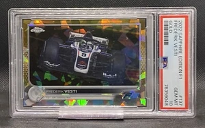 💎🔥 2022 Topps Chrome F1 Sapphire Edition Frederik Vesti Gold /50 PSA 10 🔥💎 - Picture 1 of 2