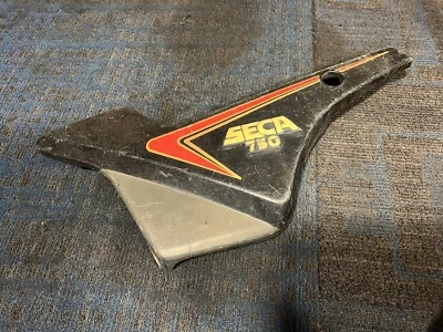 Yamaha Seca 750 XJ750R XJ750 1981 1982 1983 panel de cubierta lateral izquierdo Foto 1 de 4