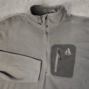 Eddie Bauer Jacket Mens Medium Gray First Ascent Fleece Outdoor Hiking - Picture 1 of 13
