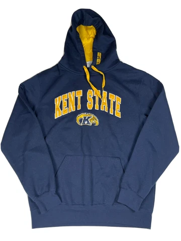 Stadium Athletics Hooded Sweatshirt Kent State Golden Flashes Sz Lg Cover
