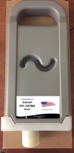 Non-OEM replacement Canon PFI-707BK PFI-707Black imagePROGRAF iPF830 IPF840 850 - Picture 1 of 1