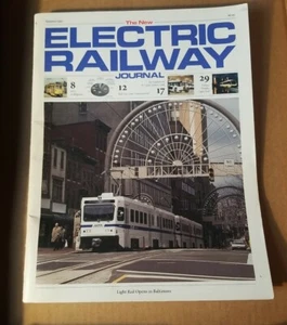 Summer 1992 - Electric Railway Journal - Baltimore Light Rail - Picture 1 of 1