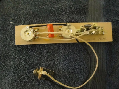 HECHO PARA TELECASTER ARNÉS DE CABLEADO INVERSO CTS EJE SÓLIDO CRL SWITCHCRAFT PIEZA Foto 1 de 4