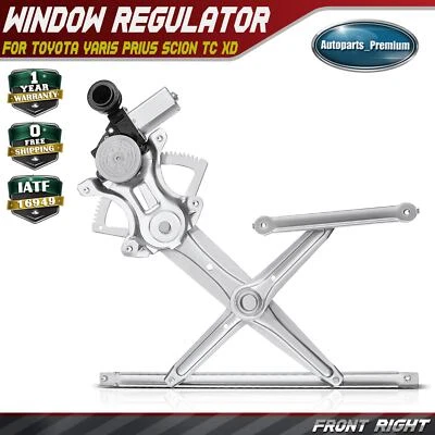 Регулятор стеклоподъемника с 6-контактным двигателем для Toyota Prius Yaris Scion tC xD справа - Изображение 1 из 4