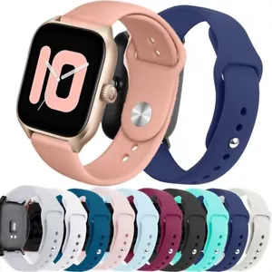 For Apple Watch Silicone Band Strap Series 1 2 3 4 5 6 7 8 SE 38 40 41 42 44 45 - Picture 1 of 42