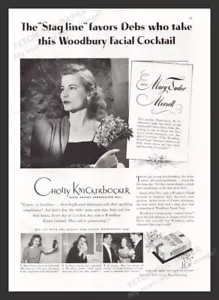 Woodbury sapone viso anni 40 stampa pubblicità 1940 Mary Tudor Morsell - Foto 1 di 1