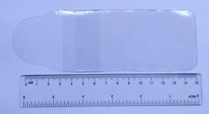 10 x PLASTIC MEDAL WALLETS - Good Quality, Flexible - 11cm x 5.5cm - Picture 1 of 2