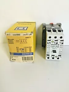 NEW, SQUARE D, 8502 PF 1.00, CONTACTOR, 3PH SERIES A. (2L-4) - Picture 1 of 7