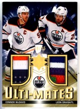 2021-22 Ultimate Collection Ulti-Mates #MD McDavid / Draisaitl DUAL PATCH /35