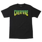 Creature Skateboard Shirt Logo Black